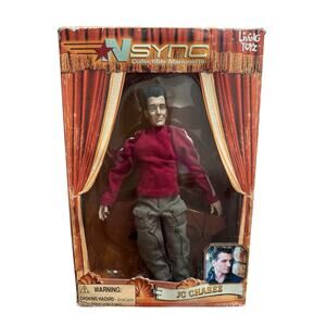 NSYNC JC Chasez Doll Collectible Marionette Action Figure 2000 Vintage